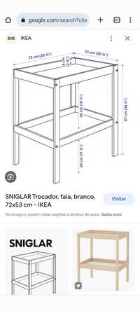 Fraldário Sniglar IKEA