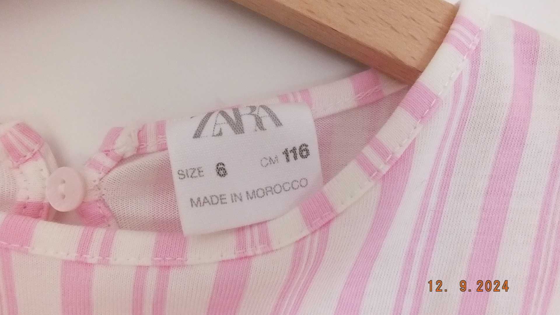 Sukienka dla dziewczynki, rozm.116  Zara