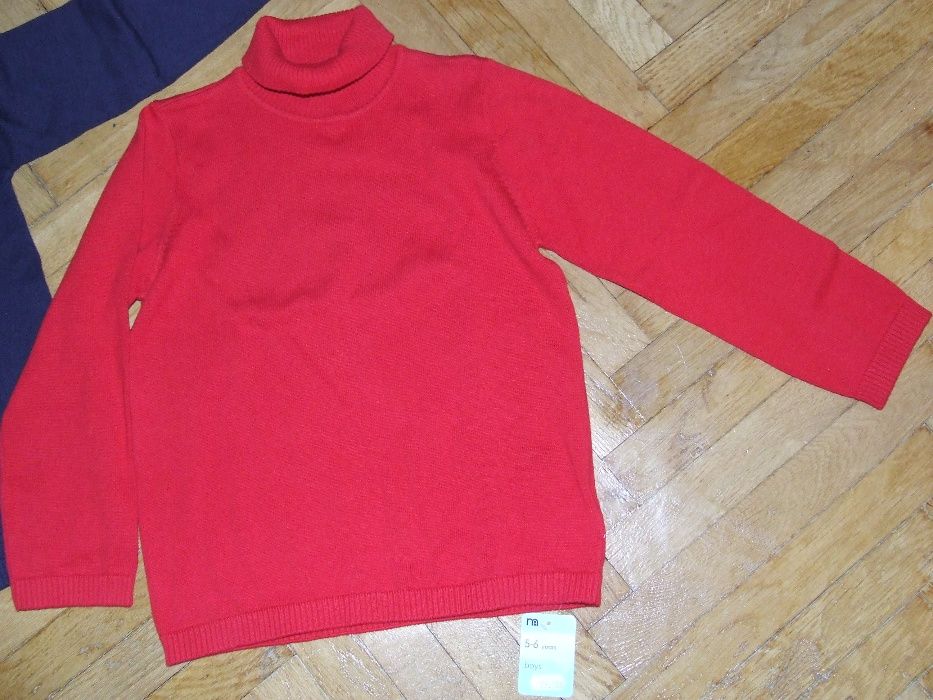 sweterki chłopięce rozmiar 116 Mothercare