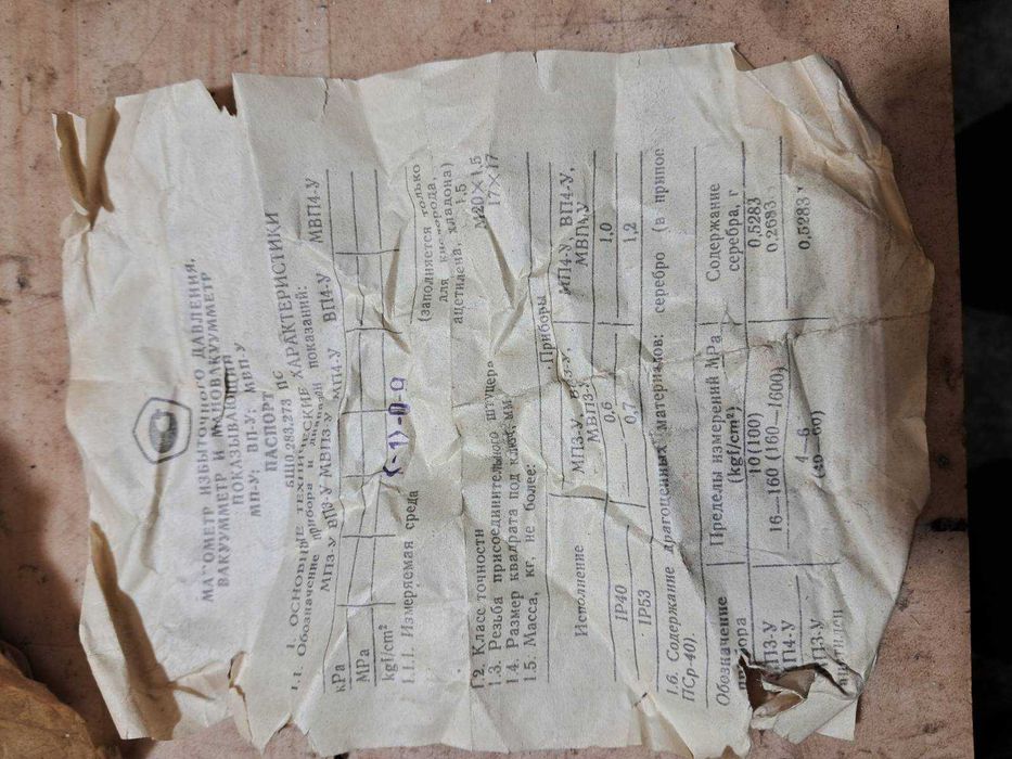 мановакуумметр мвпз-у смтрите фото НОВЫЕ