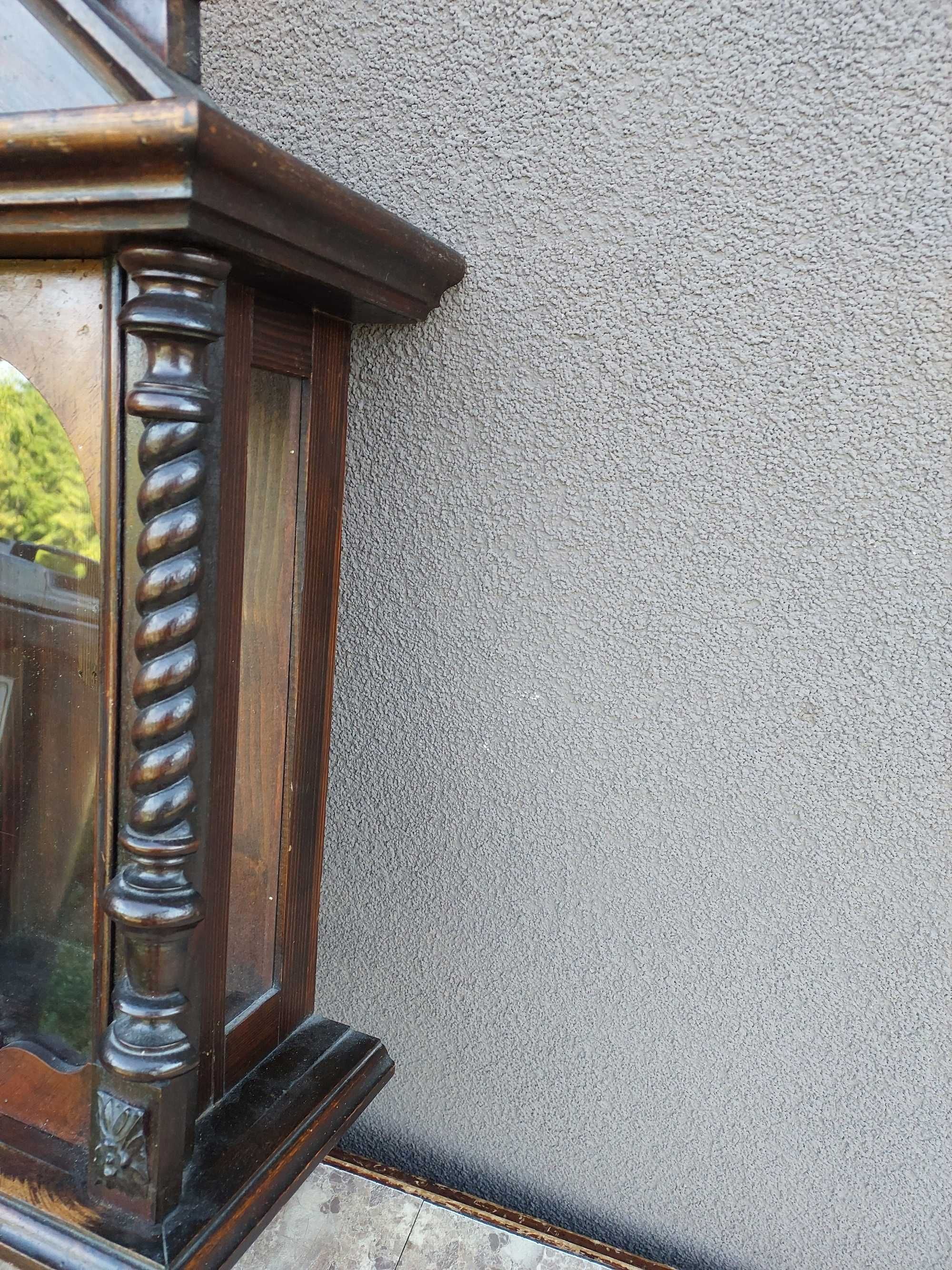 Szafka witrynka kapliczka skrzynia starego zegara miniatury E161