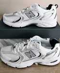 New Balance 530White Silver Navy R.44