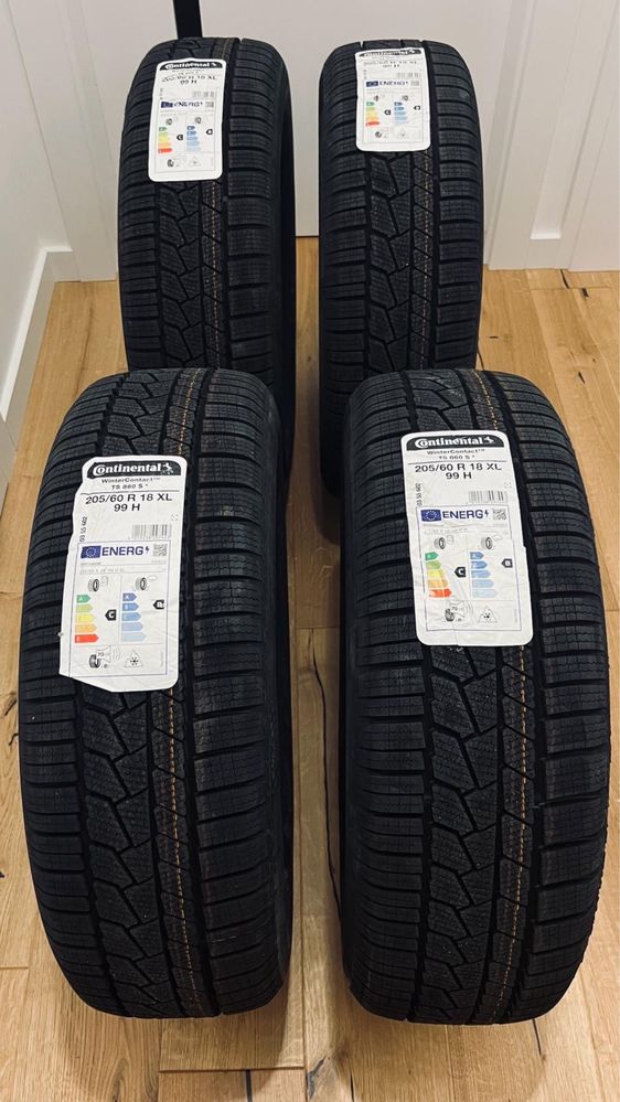 Continental WinterContact TS 860 S 205/60 R18 99H XL / NOWE 4szt. ZIMA