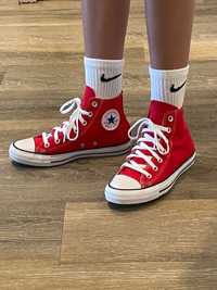 красные converse all star