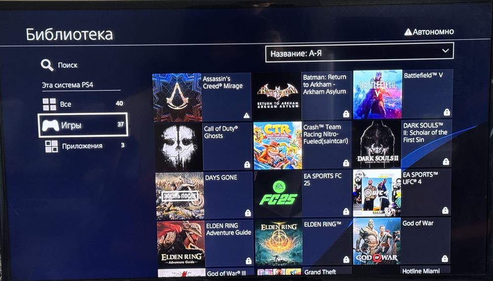 Playstation 4 1,5 TB HDD 37 ігор