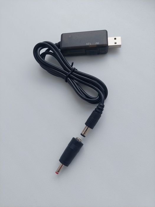 Кабель 5в - 9в та 12в перетворювач перехідник