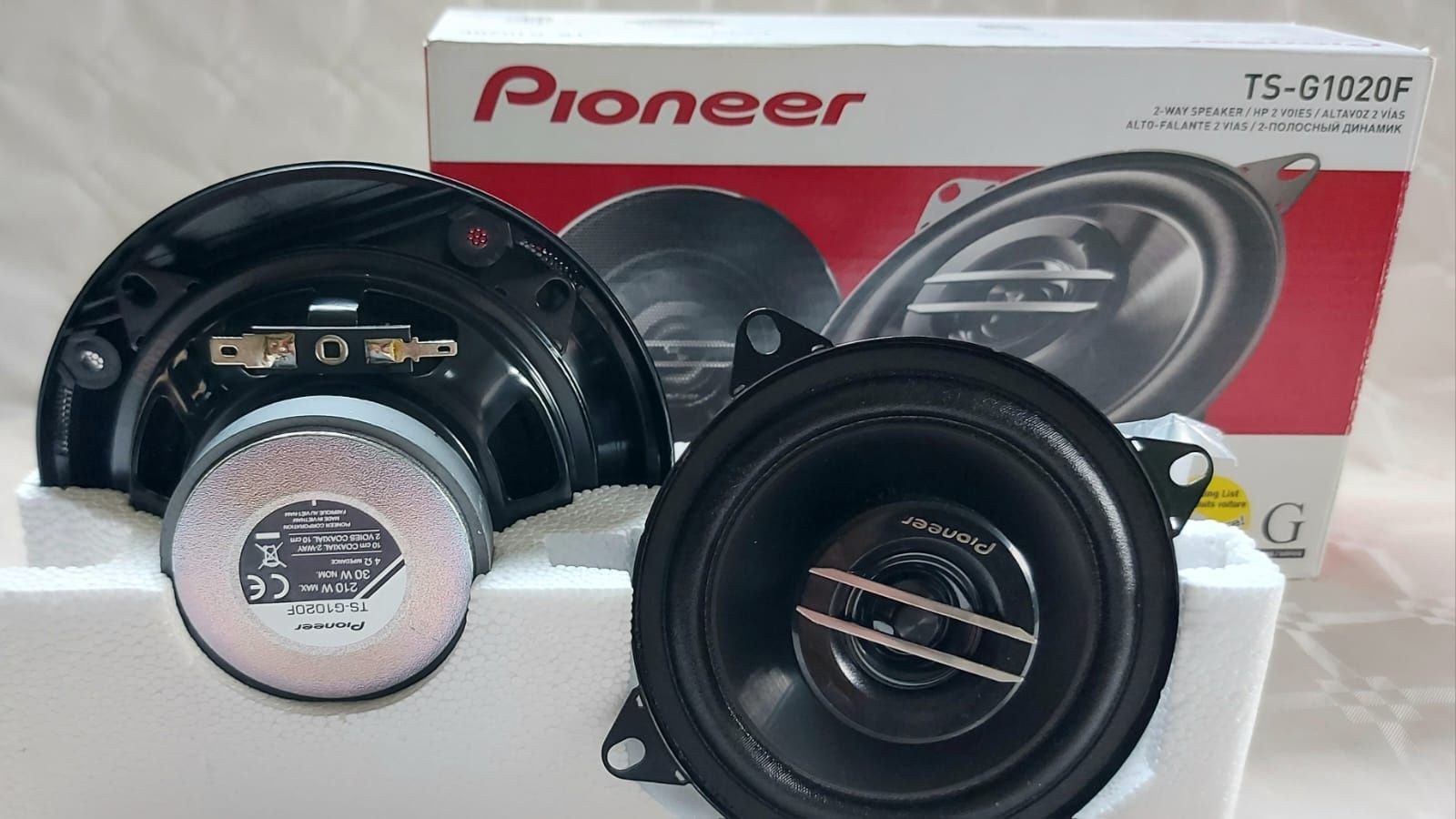 Głośniki Pioneer TSG1020F 4"/10cm 210w max - nowe