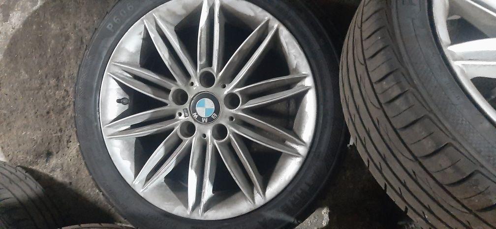 Jantes 17 bmw 5x120 style 207 originais pneus quase novos