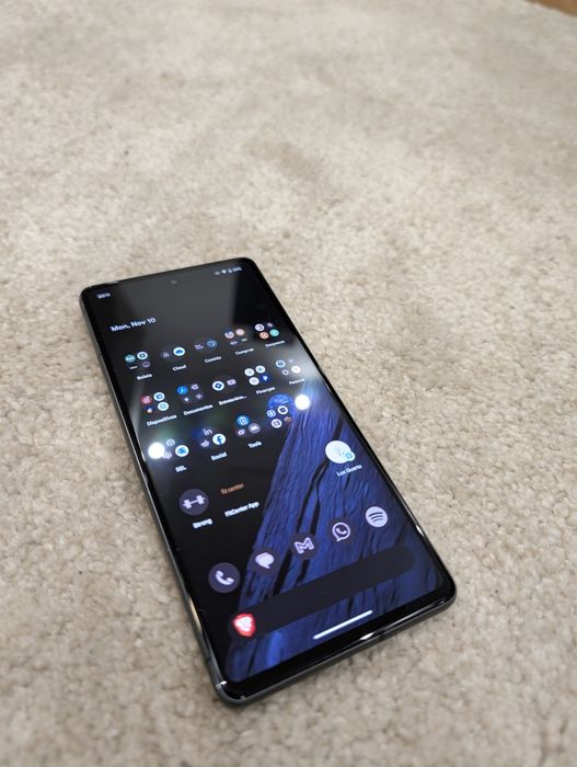 Google Pixel 7 128GB Preto — em bom estado + acessórios