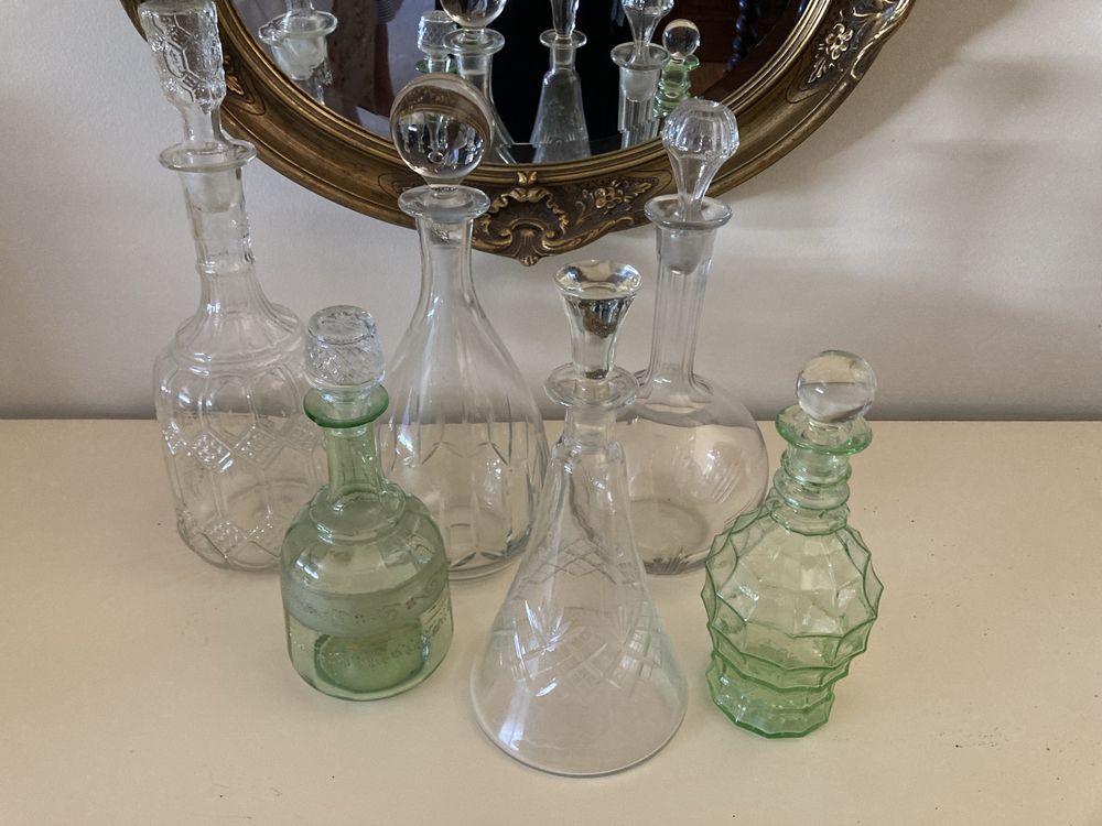 Vendo conjunto de garrafas antigas