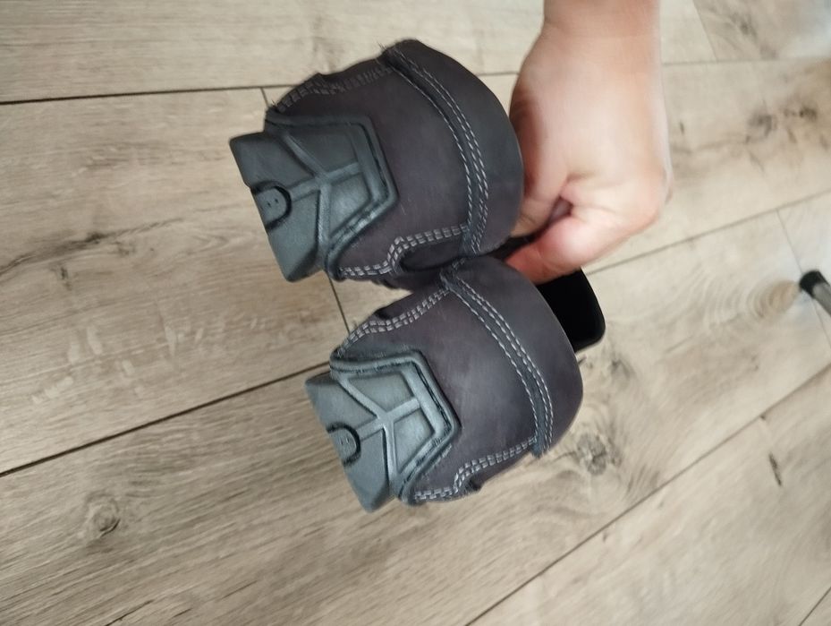 Nowe skórzane Mokasyny loafersy męskie 40 wkładka skórzana