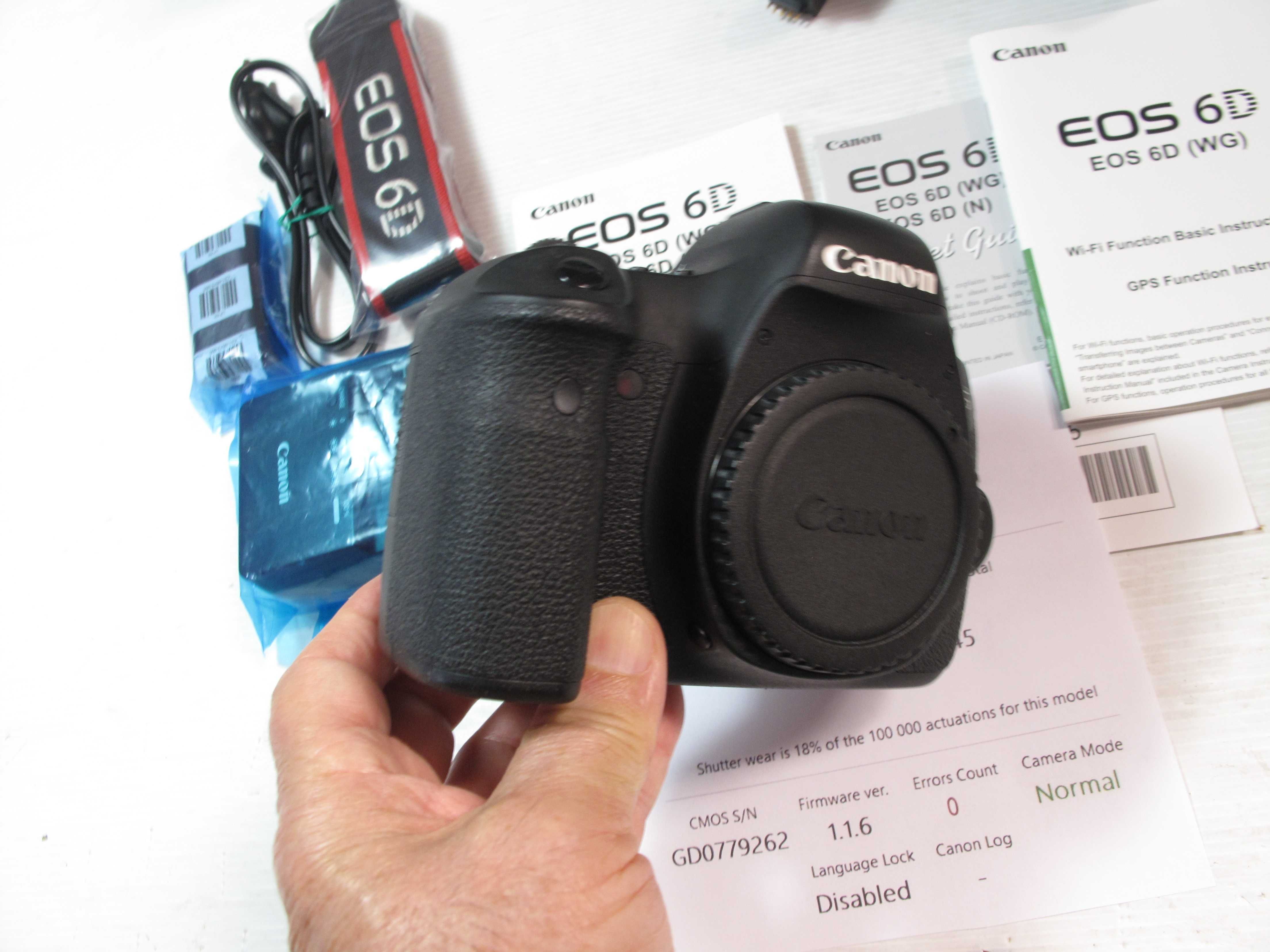 Canon 6D Full-Frame RESERVADA 17 mil disparos na caixa original