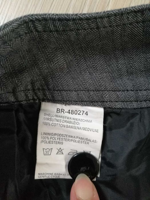 NOWA spódnica z grubszej bawełny na podszewce RAVEL S