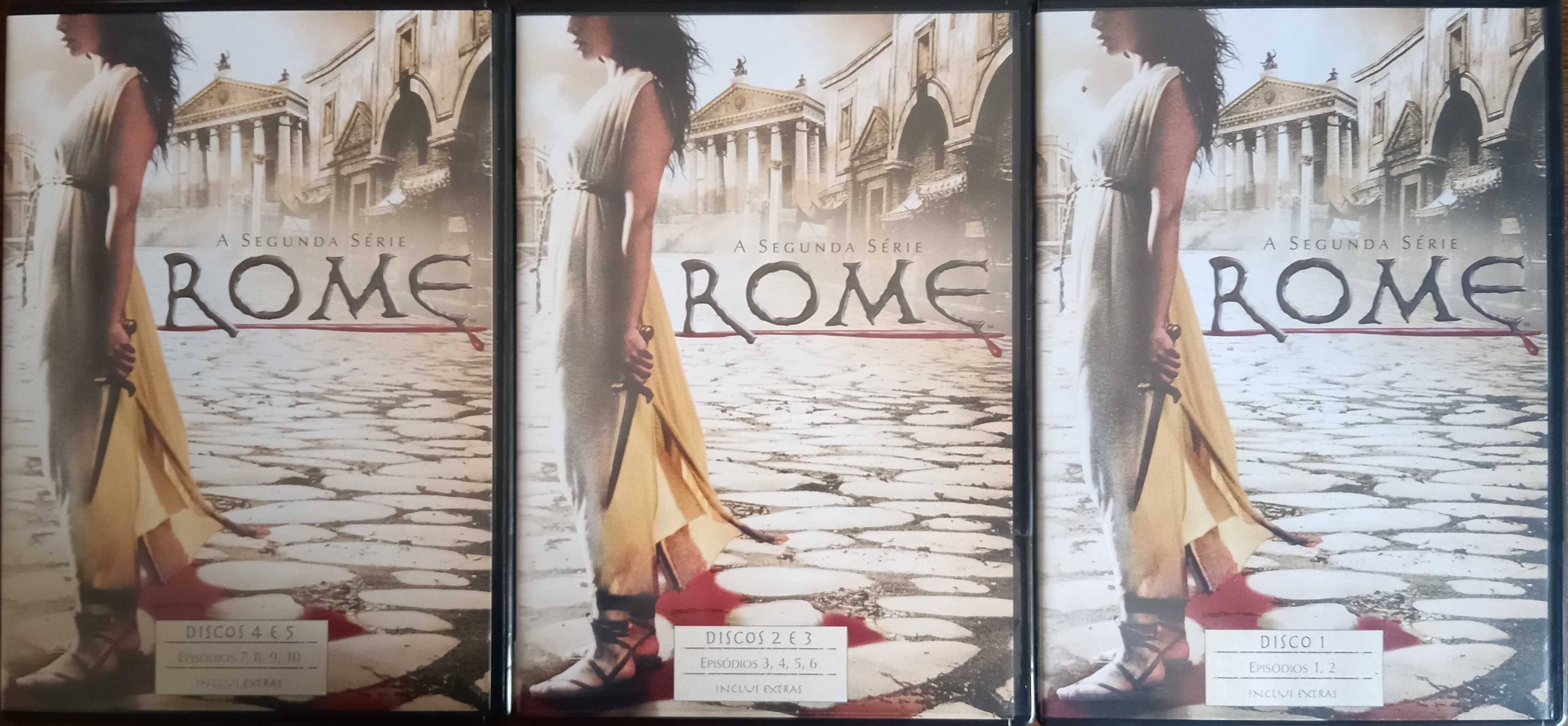 Roma - - - Série - - 2ª Temporada - - - - - 5 X DVD