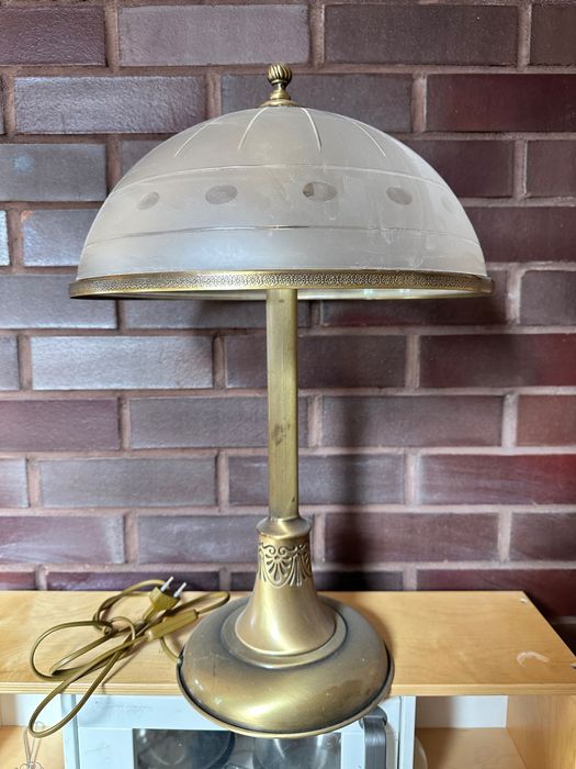 Lampa stojąca Italux 2 szt klosz kryształ