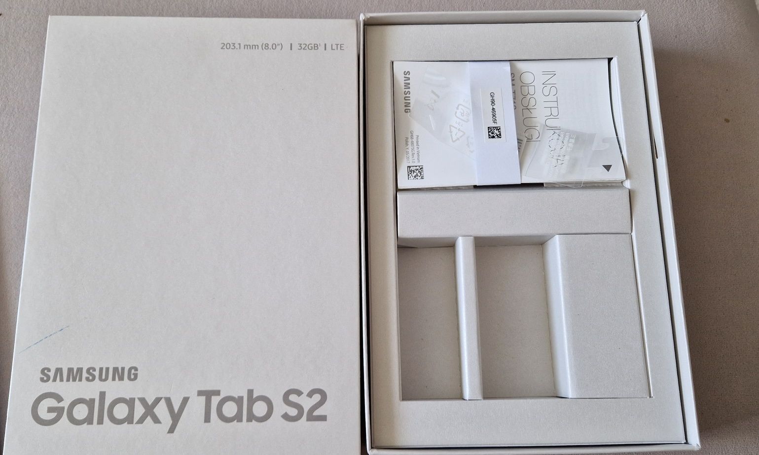 Tablet Samsung galaxy tab s2