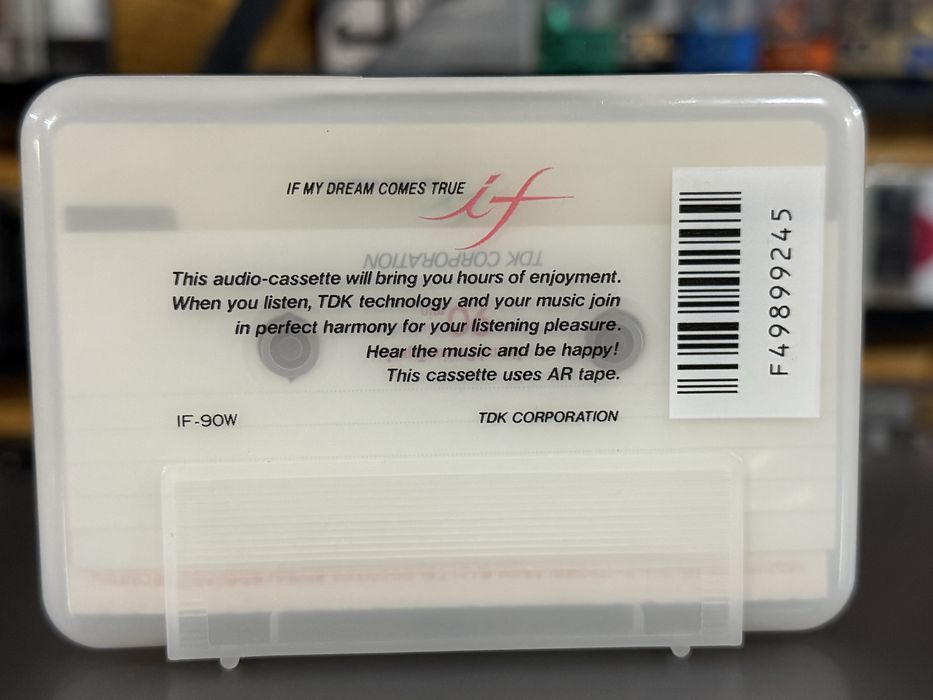 Продам аудио кассету ТDK iF 90