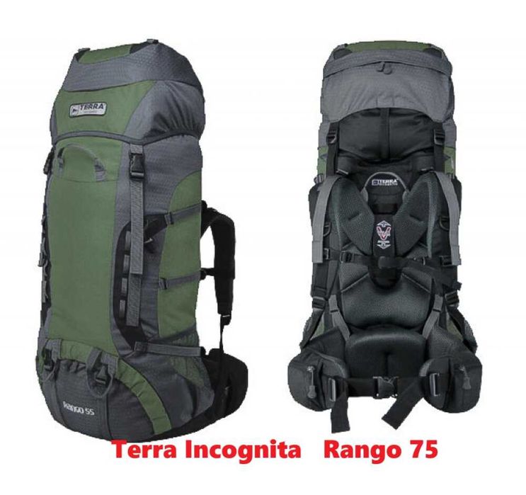 Рюкзаки туристичні Terra Inkognita  TRAMP, Neve 64л,75л