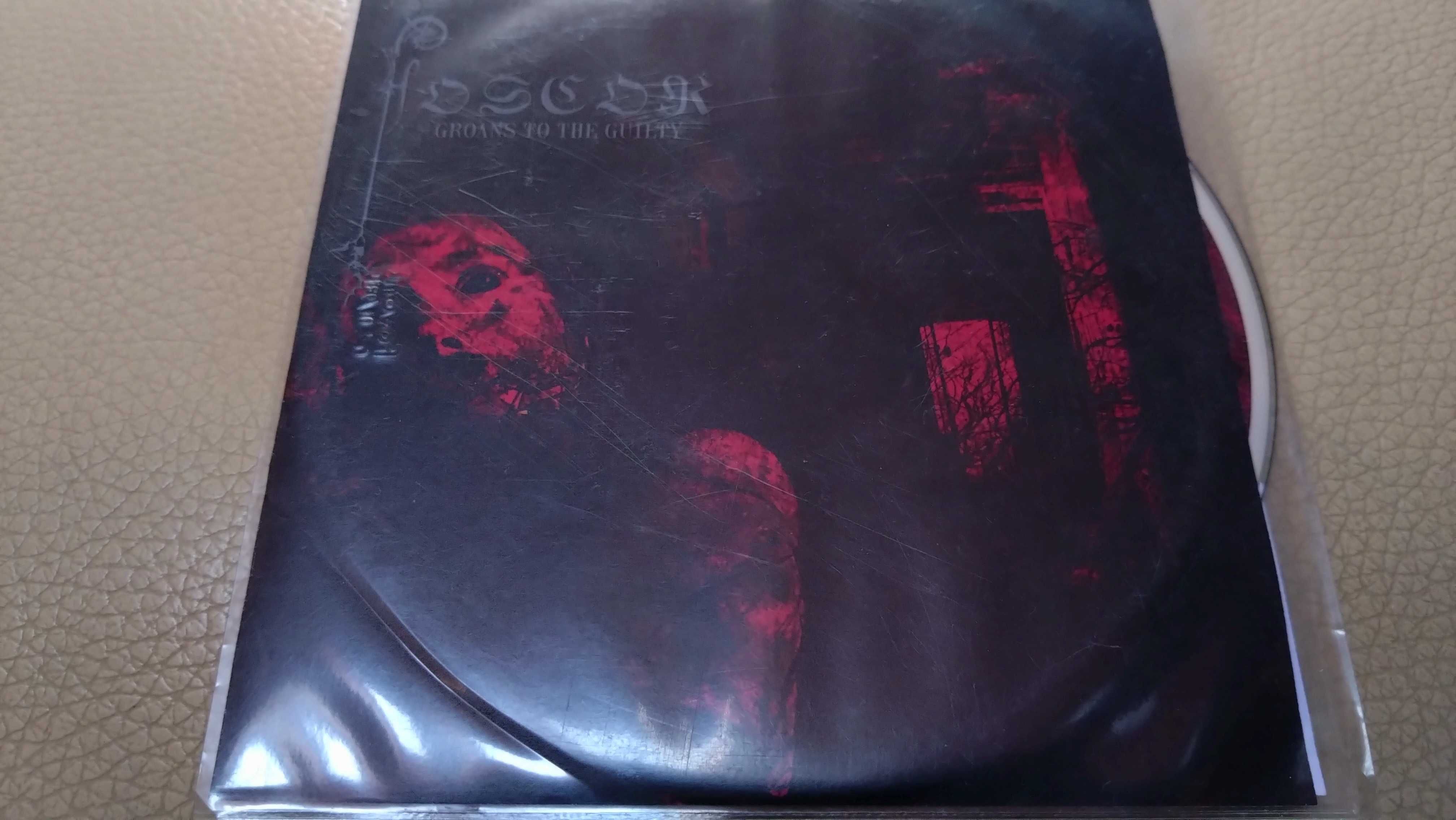 Foscor – Groans To The Guilty, black metal, promo cd, w kopercie