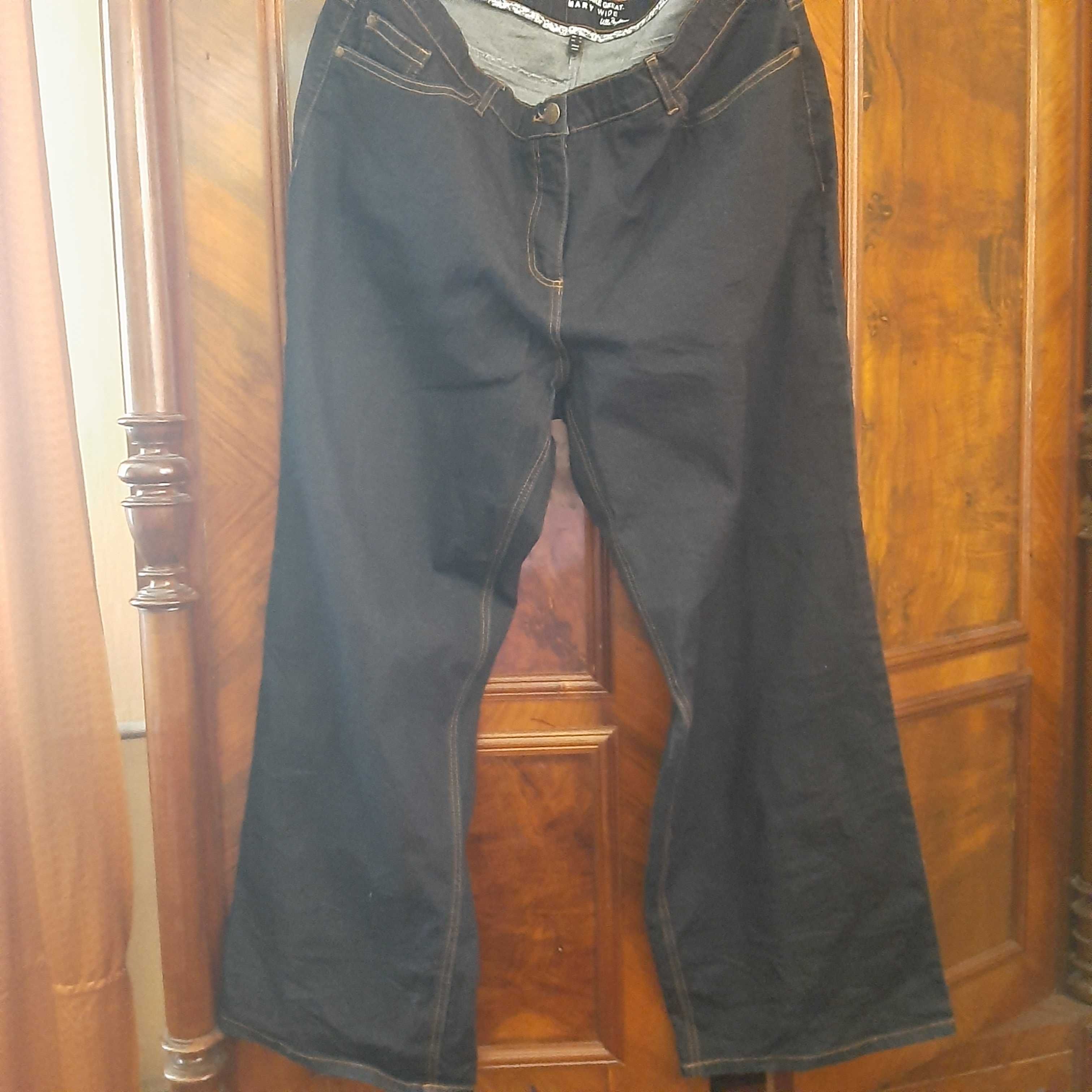 Spodnie jeans  luźne Ulla Popken  Mary 50