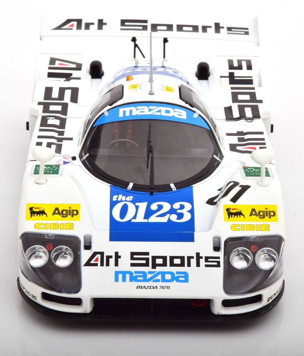 1:18 CMR Mazda 787B #201 24h LeMans 1990 Johansson/Kennedy/Dieudonne