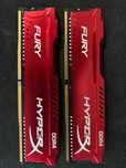 Оперативна пам'ять Hyper X Fury DDR4 2*8GB 2666mHz і 2400mHz Обмін