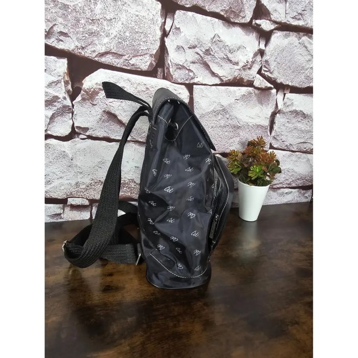 Pierre Balmain • Monogram Black, Nylon Waterproof • Backpack Rucksack