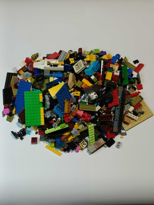 Конструктор LEGO MineCraft + фигурки, герои, ассорти Лего + чемоданчик