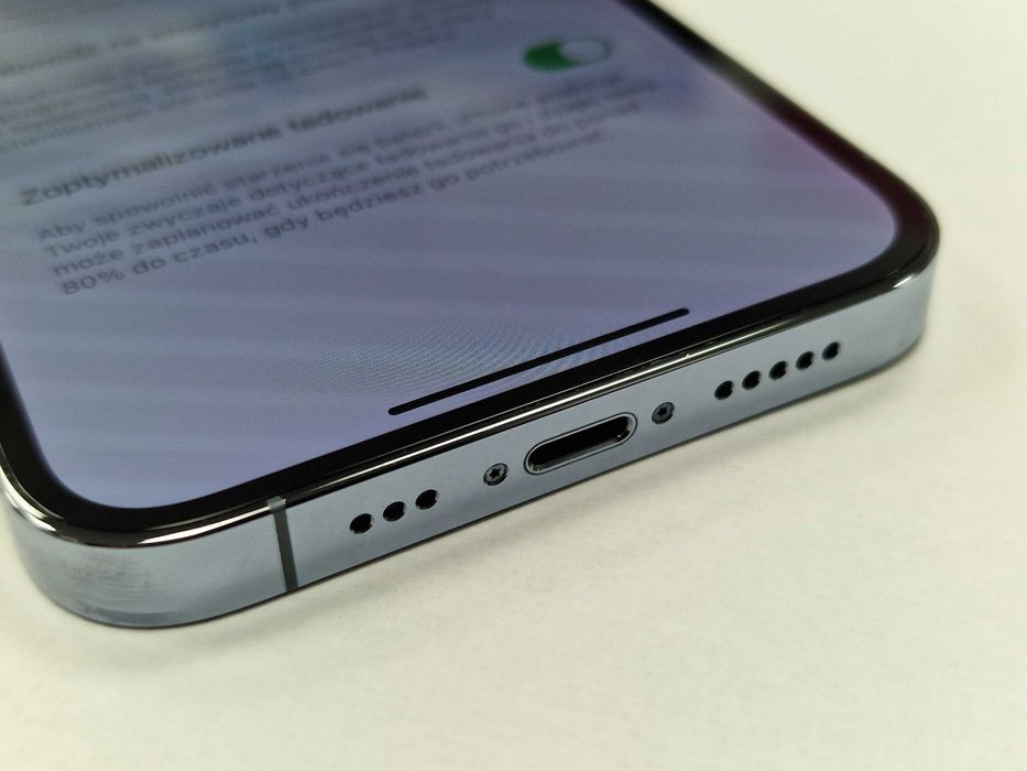 Iphone 13 PRO 128GB/ Sierra Blue/ Bat 77%/ Grade A-/ Gwarancja + ładow