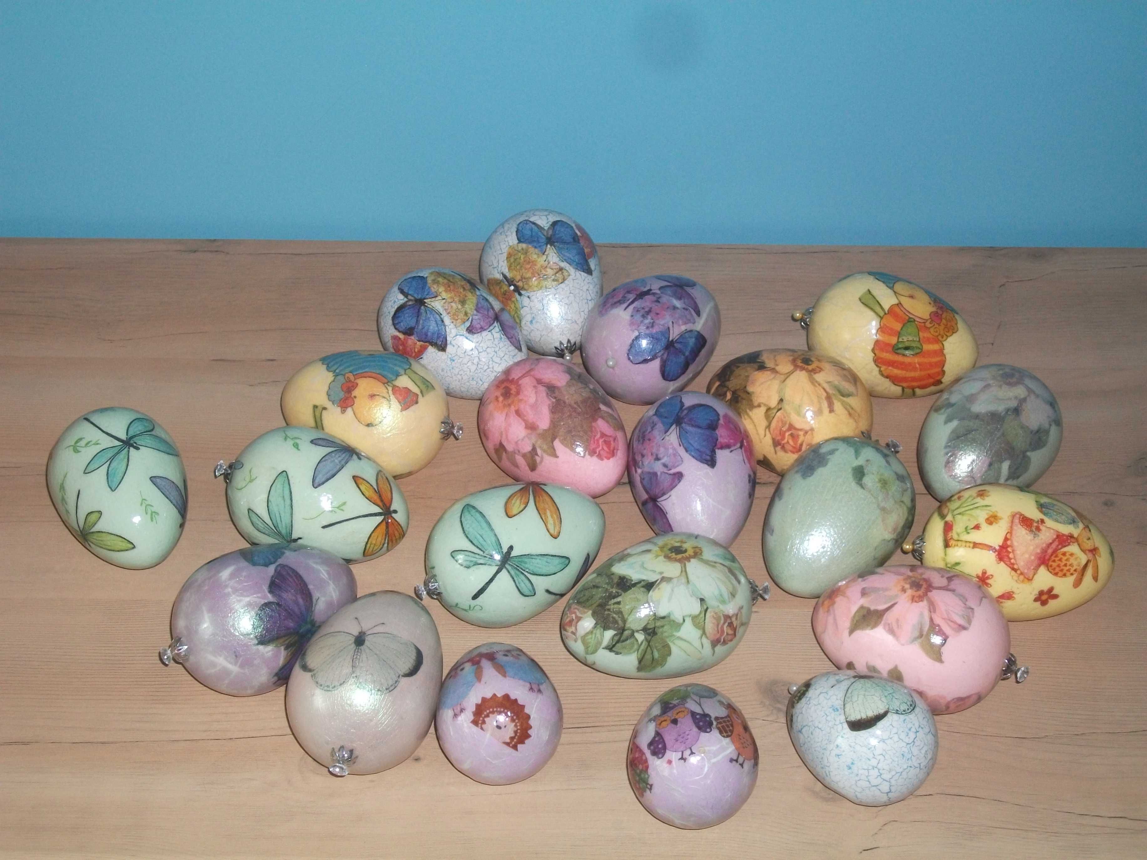 Pisanka kraszanka - zdobiona metodą Decoupage