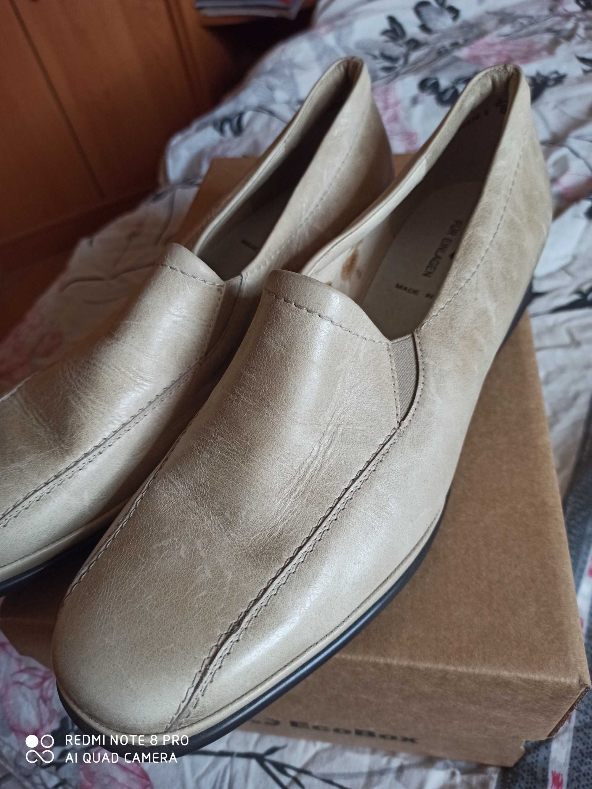 Новые кожаные мужские туфли, Германия