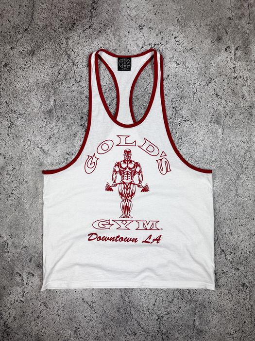 Чоловіча спортивна оригінальна майка «Gold’s Gym»