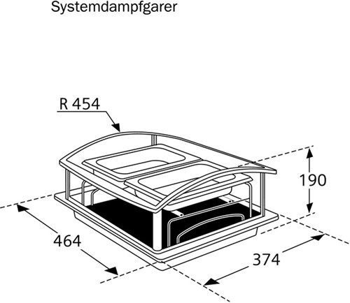 Пароварка Bosch HEZ24D300 для Bosch и Siemens.