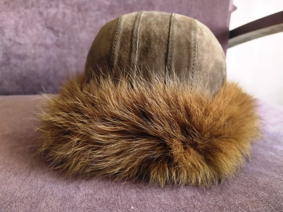 шапка женская шляпка