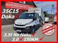 Iveco DAILY 35C15 C 15  35C15 3,0 150KM Doka Bliźniak Wywrotka 3,5t Na HakU!! Klima