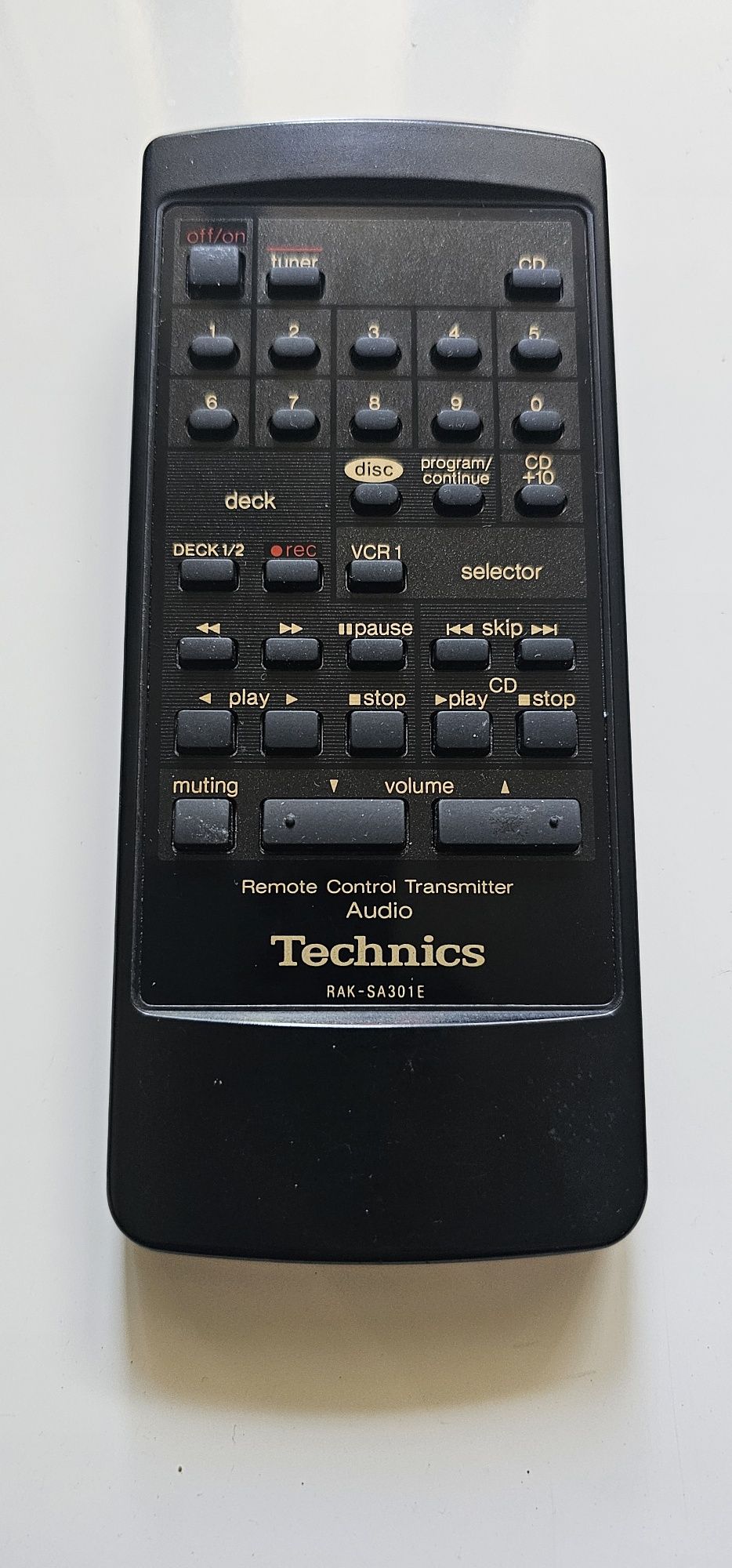 Technics RAK-SA301E oryg.pilot do amplitunerów SA-GX100/GX200/GX230