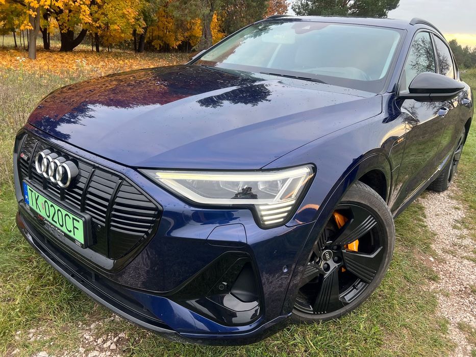 Audi Q8 Sportback e-tron AUDI e-tron S Line 55 Quattro Q8 elektryk 408KM Etron FUUL mercedes
