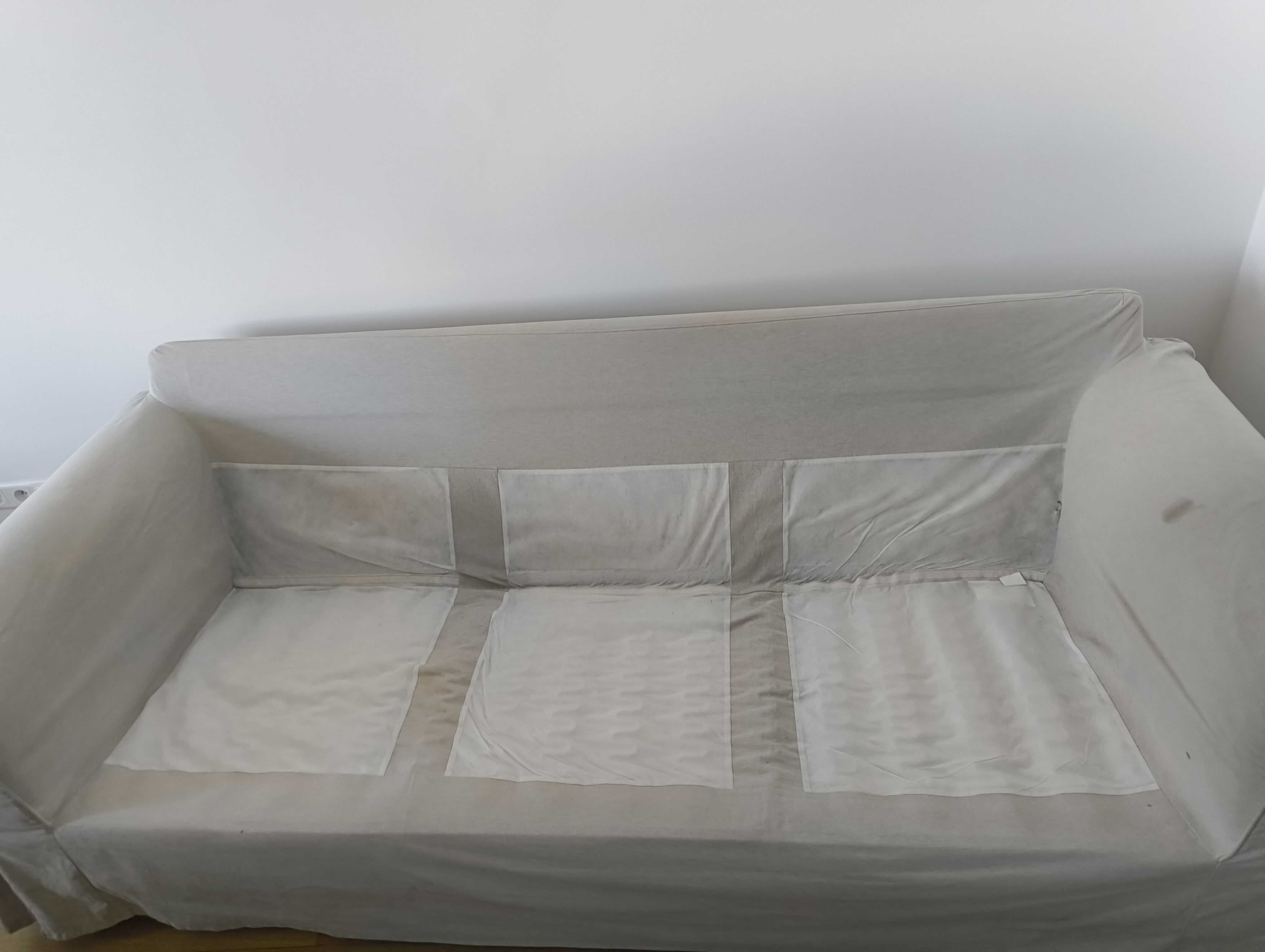 Sofa IKEA EKTORP 3-osobowa - świetna baza do odświeżenia!