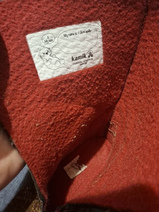 Kamik чоботи чобітки сапоги сапожки зимові зимние 34-35