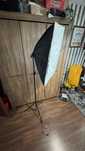 Softbox z żarówką w zestawie