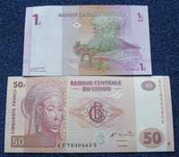 KONGO - Komplet Banknotów Kolekcjonerskich w Stanie UNC ZESTAW