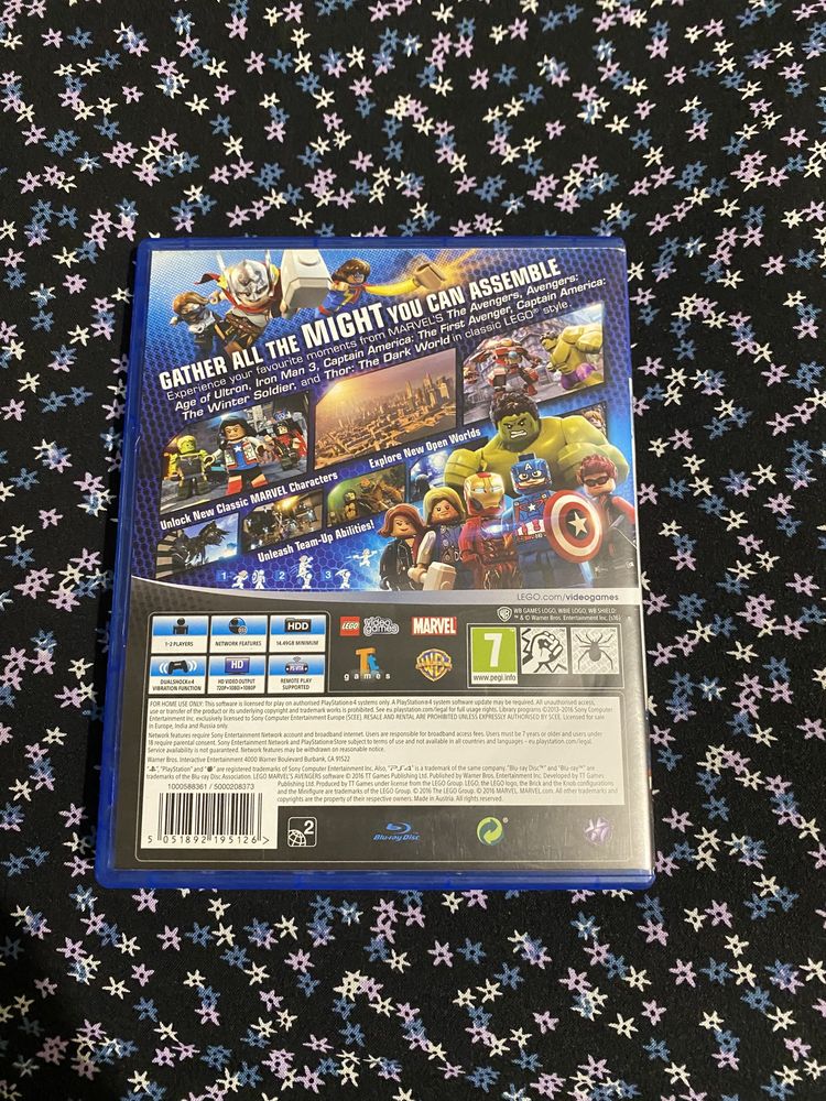 jogo ps4 “avengers lego”