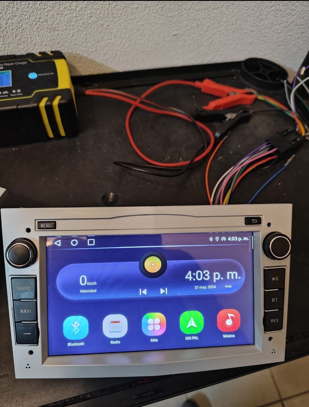 Radio Android 2 DIN 7" Opel Astra H/Vectra/Corsa/Combo/Antara (NOVOS)