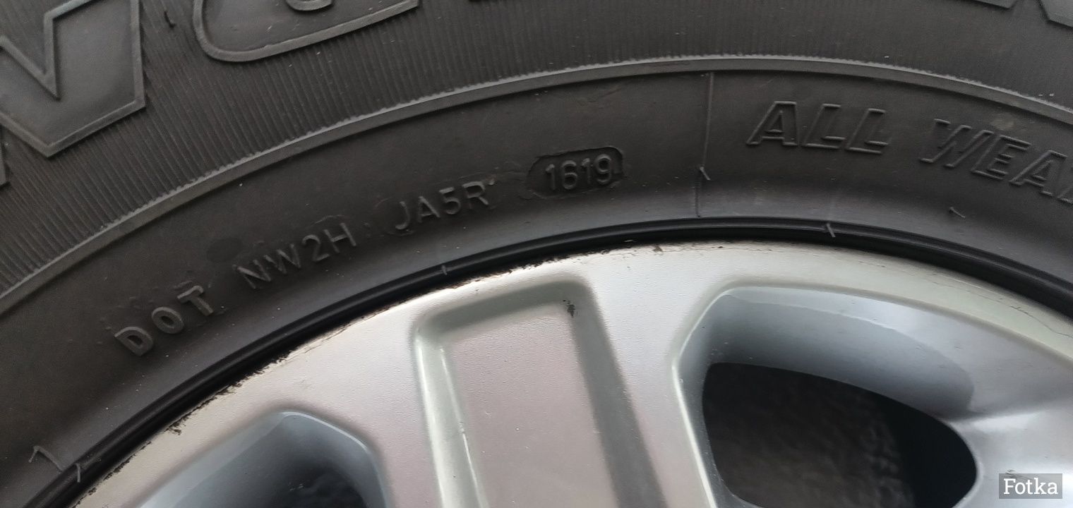 Ford Ranger  alufelgi R17 z oponami
