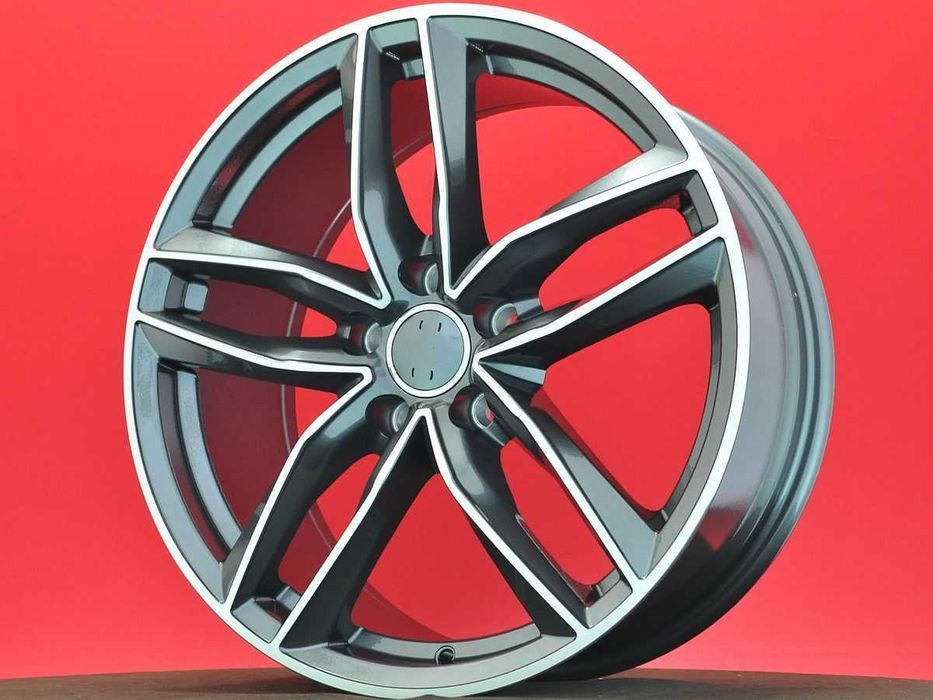 Szare Grafitowe felgi R22 5x112 AUDI Q7 SQ7 E-TRON S8 SQ5 od FELGOCAR