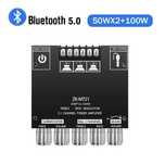 Усилитель Bluetooth 5.0,сабвуфер 2*50 Вт+100Вт.AUX,USB. ZK-MT21. -TB21