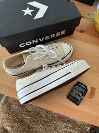 Sapatilhas Converse All Star Platform Tamanho 36.5 (NOVO)