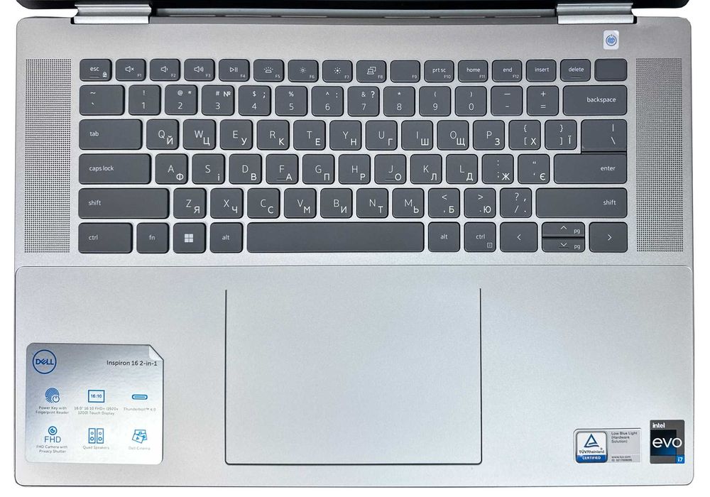 Ноутбук Dell Inspiron 16 7620: Core i7-1260P/32 ГБ/SSD 512ГБ/16" WVA