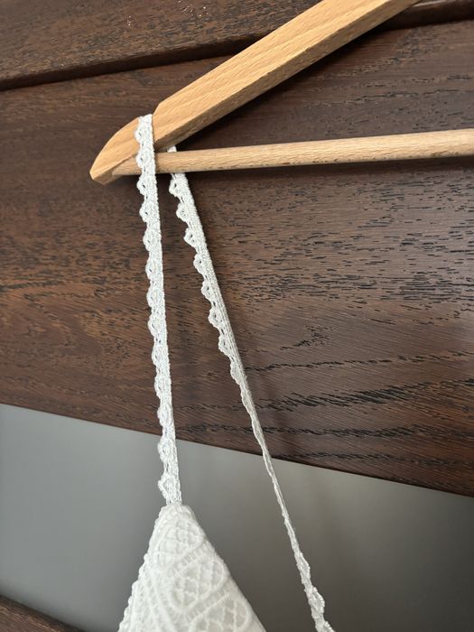 Suknia ślubna boho, tiul, ramiączka, złamana biel (ivory)