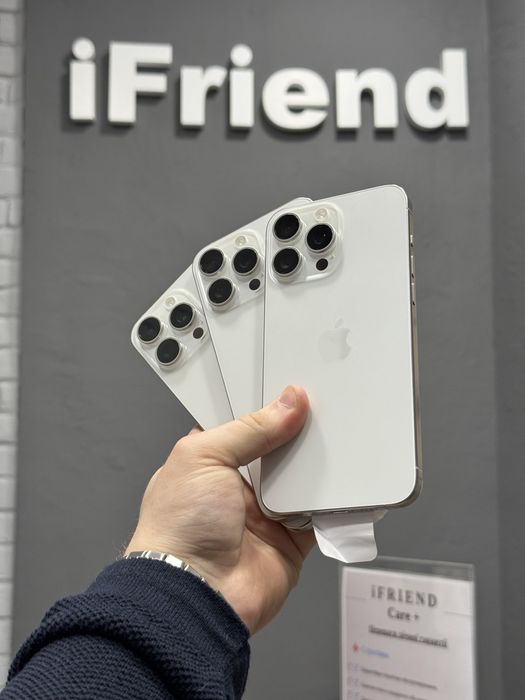 used iPhone 15 pro max 256gb white гарантія